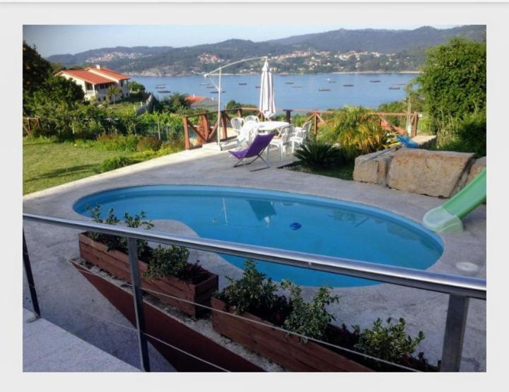 Ferienwohnung Playa De Areabrava Cangas Exterior foto